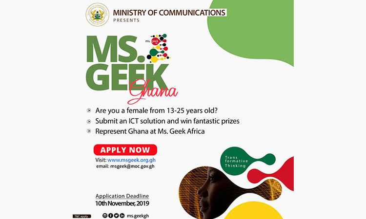 Ms. Geek Ghana Competition launched in Accra